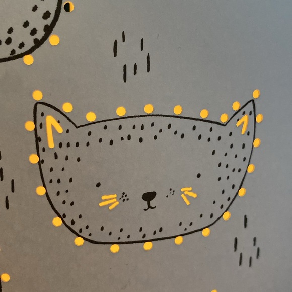 Novelty paper lamp cats, batteries operated mood! - Picture 13 of 17